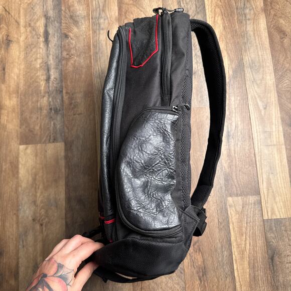 Bioworld Marvel Hydra Backpack Red Skull Captain America Black Mens - Picture 8 of 14